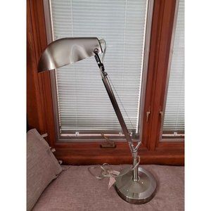 Eclipse Large Adjustable Studio Desk Lamp Brushed